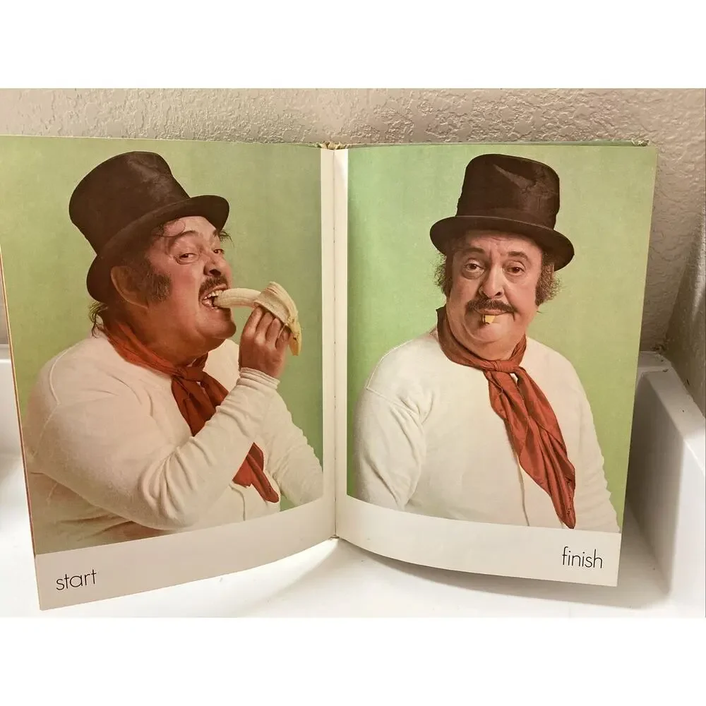 Zero Mostel Sesame Street Book of‎ Opposites 1974 RARE Comedy George Mendoza